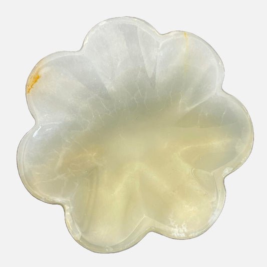 Afghan Jade Flower Trinket Bowl #1