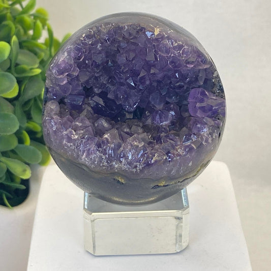 Amethyst Cluster Sphere #3