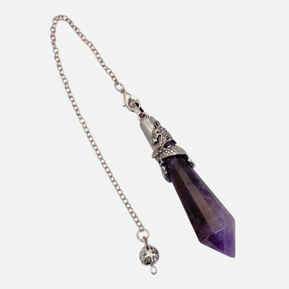 Amethyst Dragon Pendulum #1 - Large