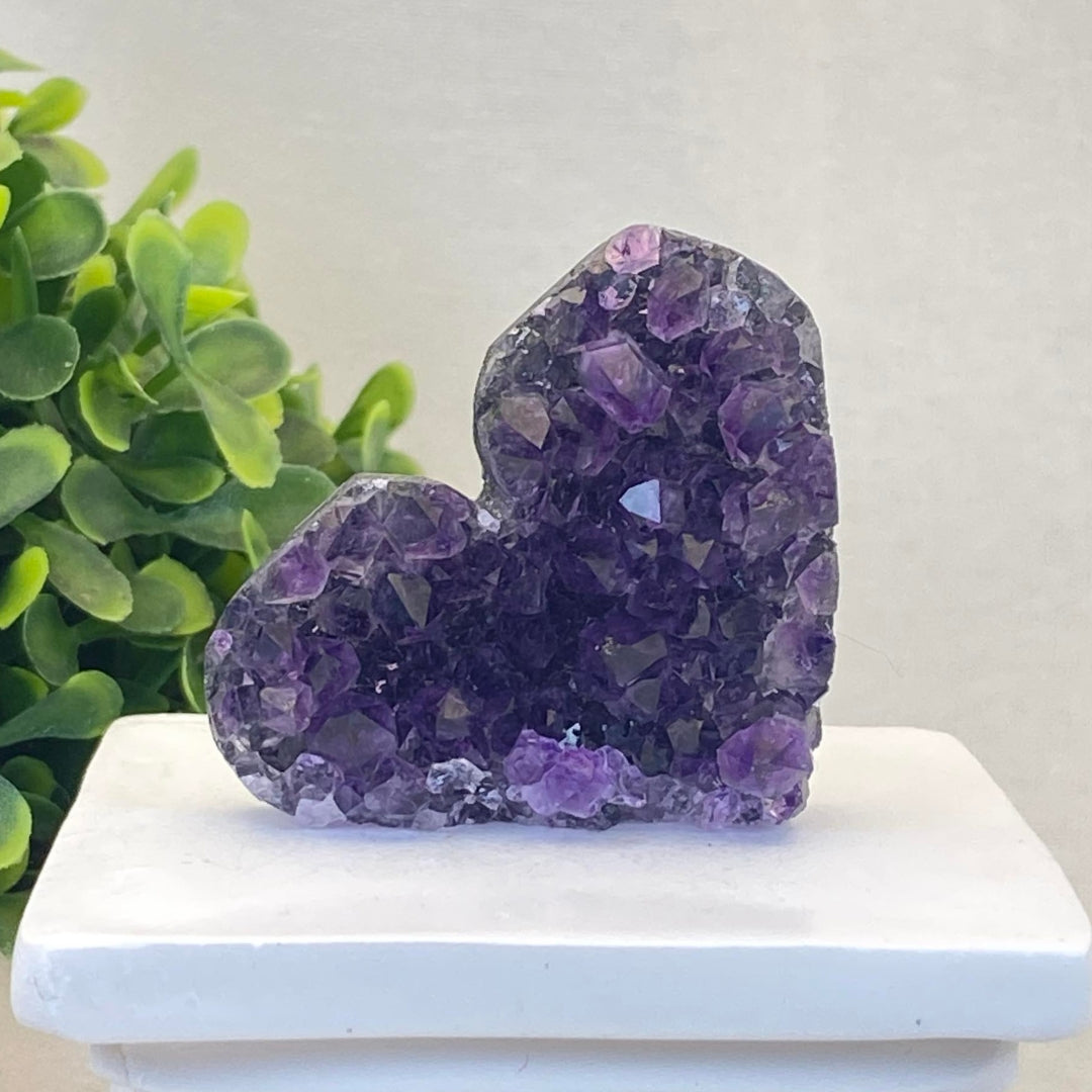 Amethyst Heart Cluster #10