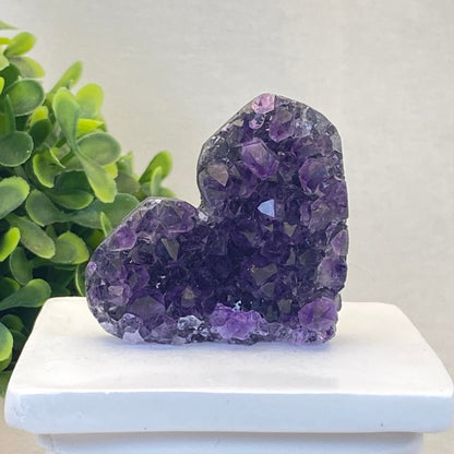 Amethyst Heart Cluster #10