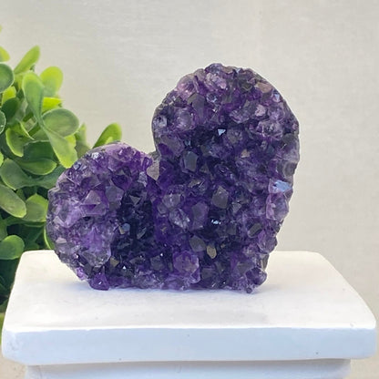 Amethyst Heart Cluster #11