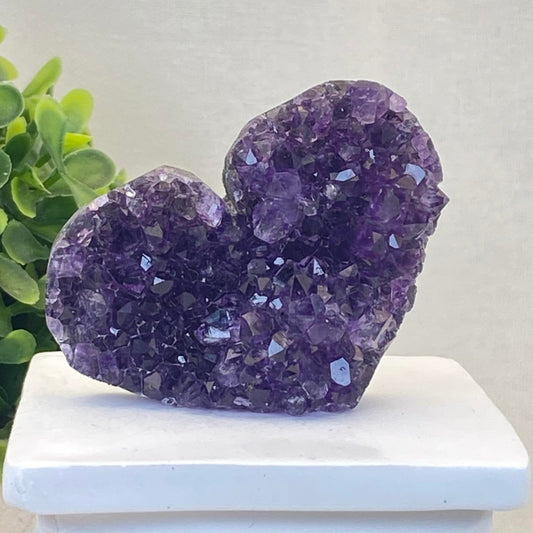 Amethyst Heart Cluster #12