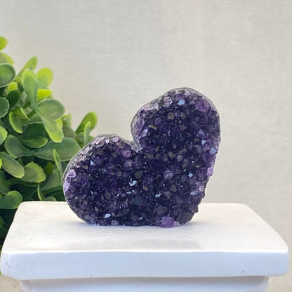 Amethyst Heart Cluster #4 - Small