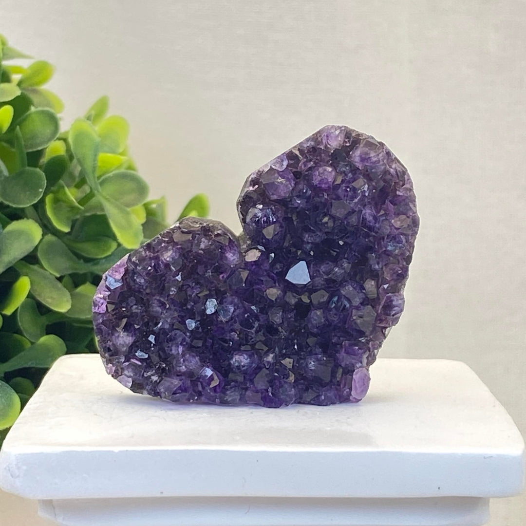 Amethyst Heart Cluster #6