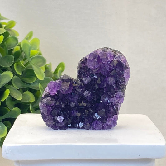 Amethyst Heart Cluster #8