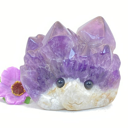 Amethyst Hedgehog Cluster #3 - LARGE