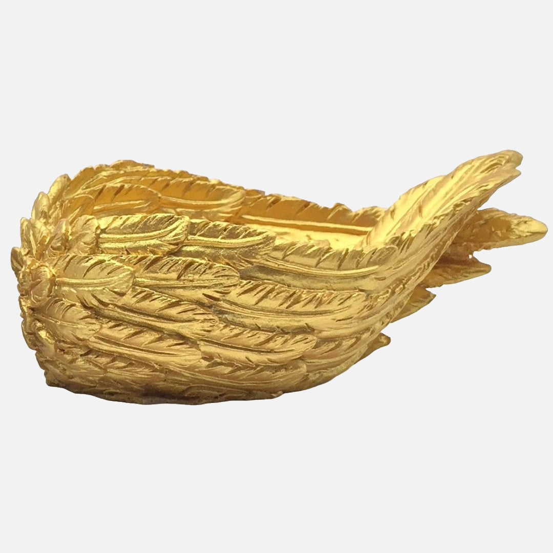 Angel Wings Sphere Stand/Bowl - Gold