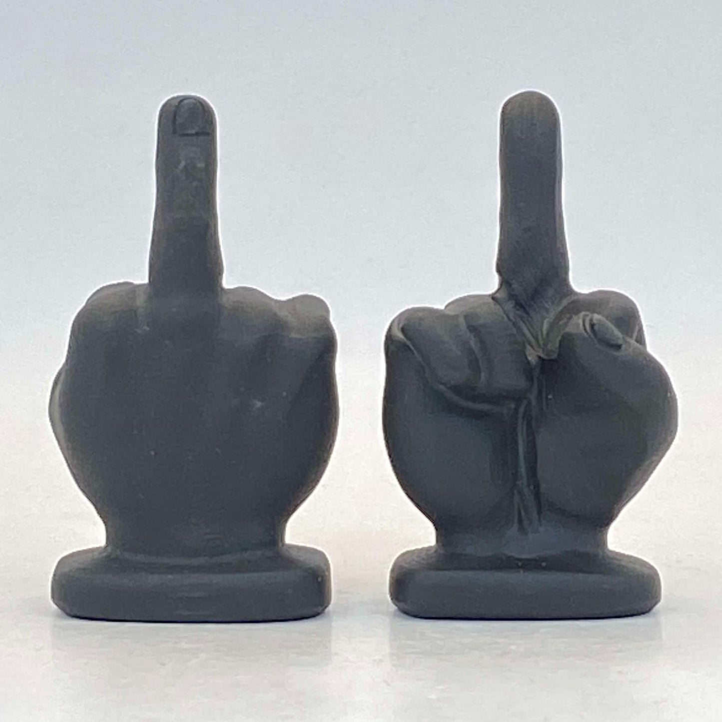 Black Obsidian Middle Finger