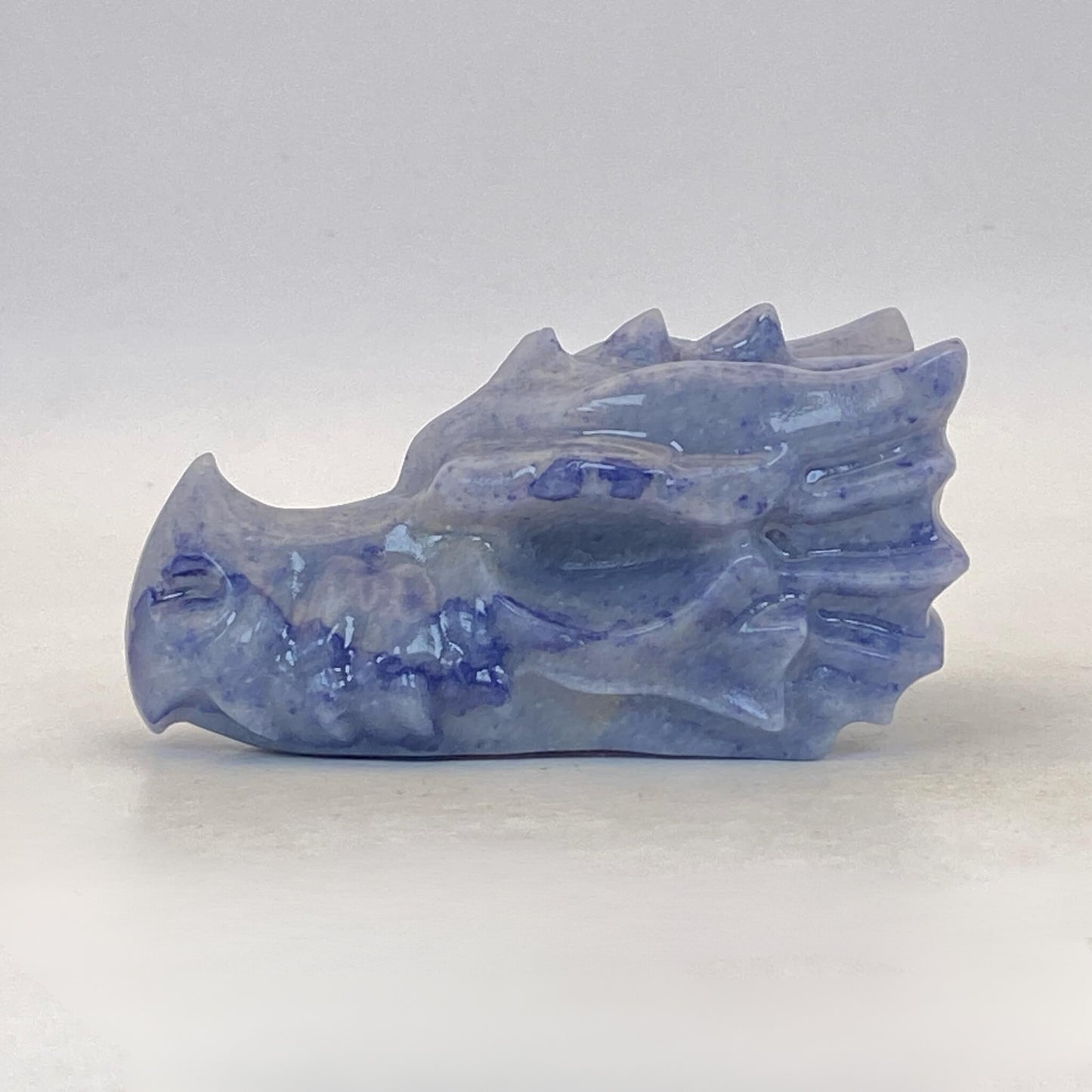 Blue Aventurine Dragon Head #1