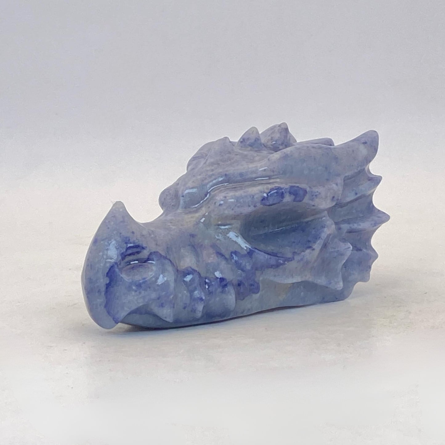 Blue Aventurine Dragon Head #1