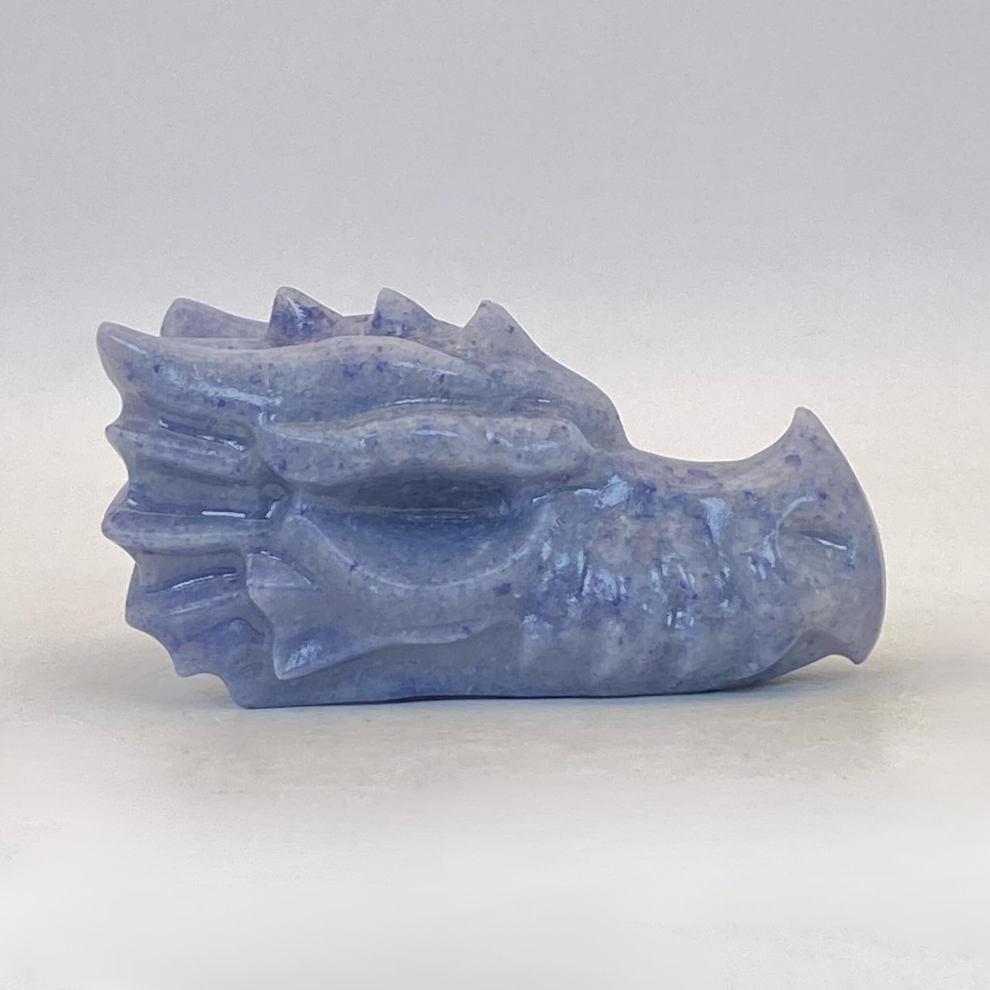 Blue Aventurine Dragon Head #1