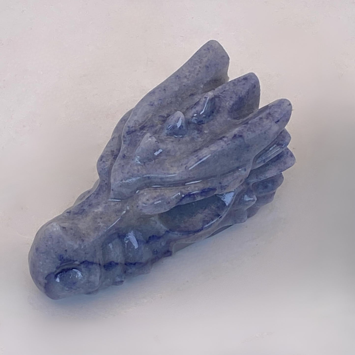 Blue Aventurine Dragon Head #1