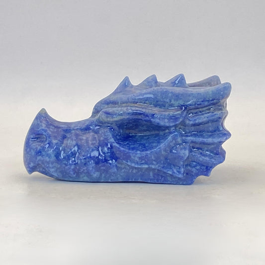 Blue Aventurine Dragon Head #2