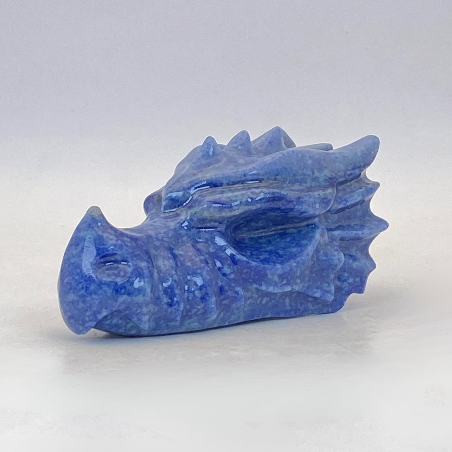 Blue Aventurine Dragon Head #2