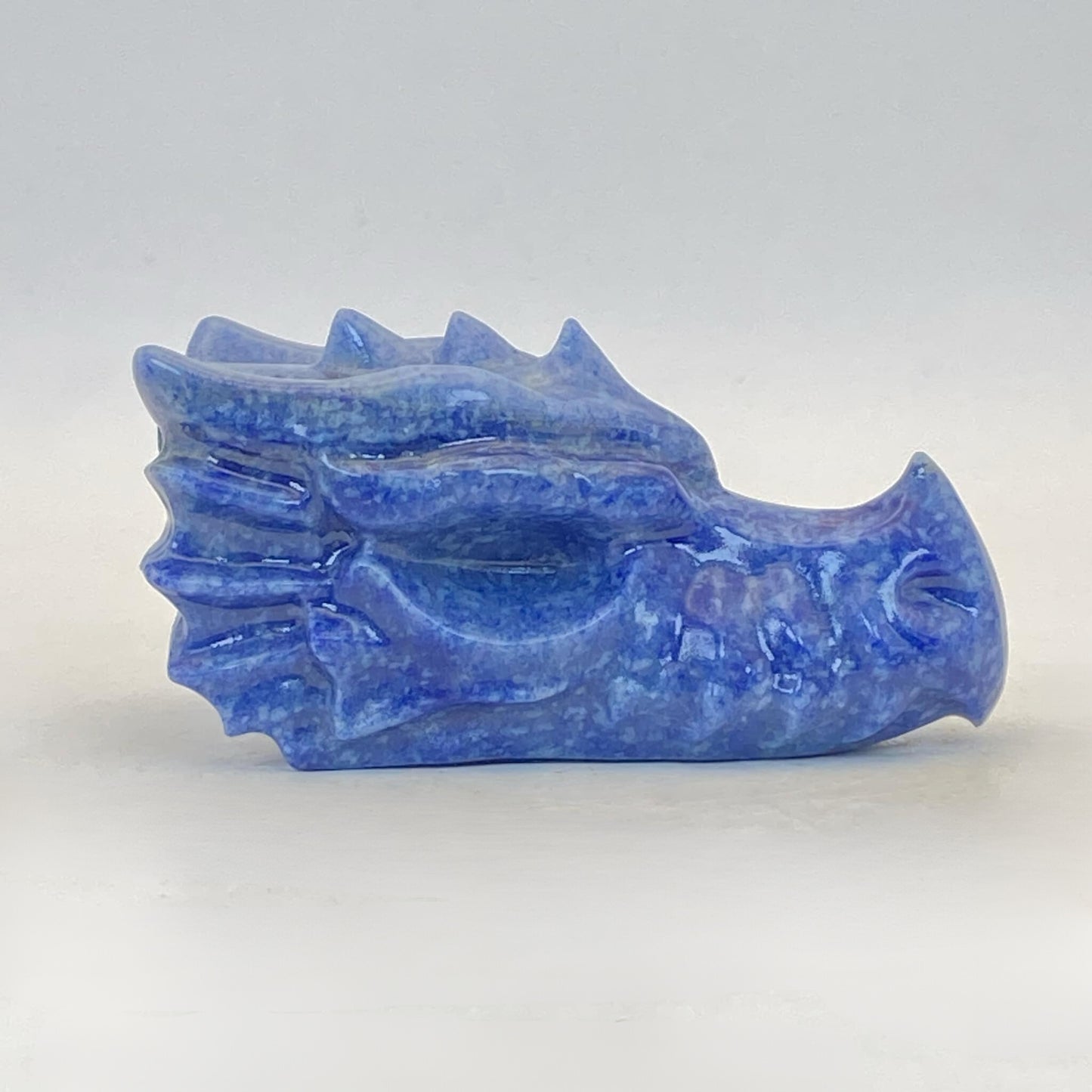 Blue Aventurine Dragon Head #2