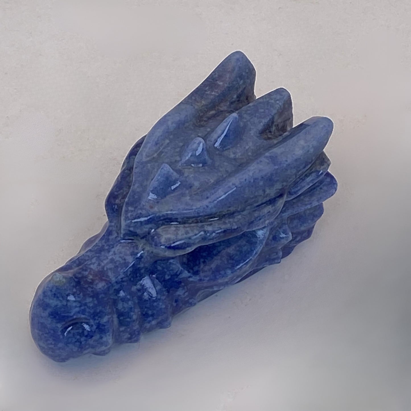 Blue Aventurine Dragon Head #2