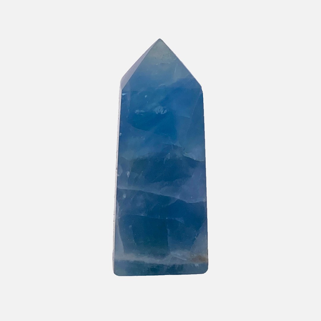 Blue Fluorite Point #4