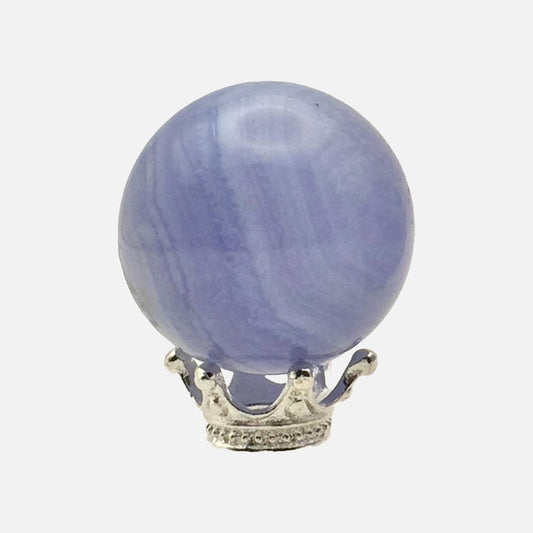 Blue Lace Agate Sphere #1 - Mini