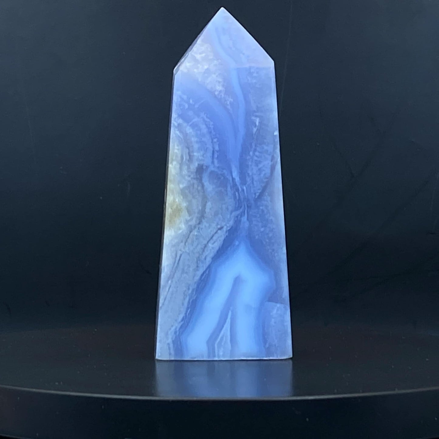 Blue Lace Agate Point #15