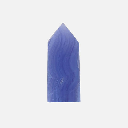 High-Grade Blue Lace Agate Point #3 - Small