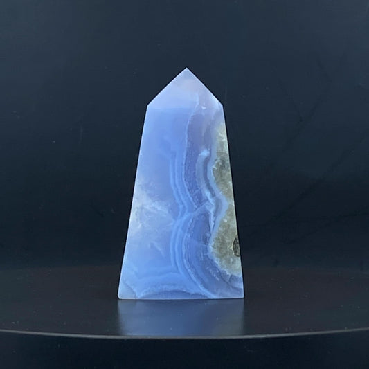 Blue Lace Agate Point #7