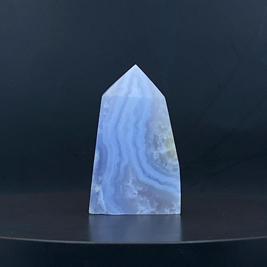 Blue Lace Agate Point #9