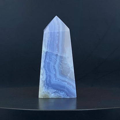 Blue Lace Agate Point #11