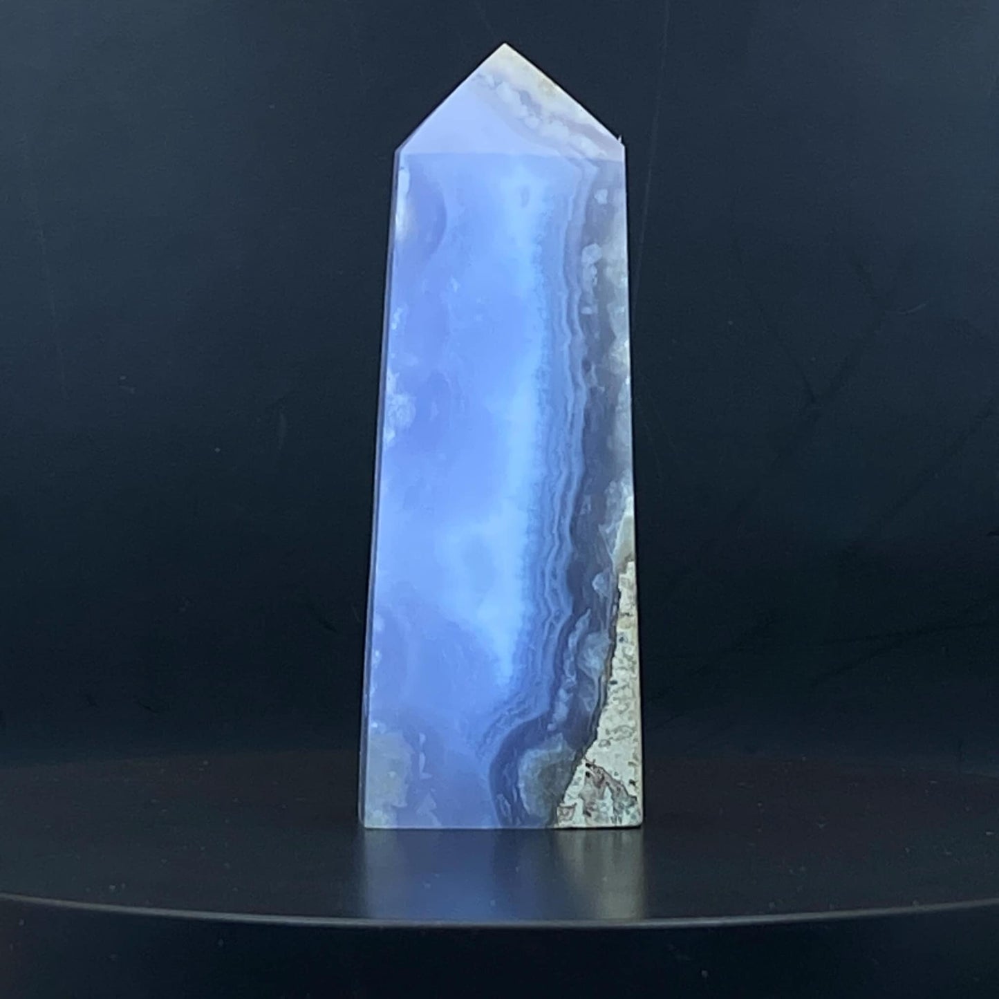 Blue Lace Agate Point #13