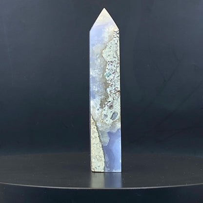 Blue Lace Agate Point #13