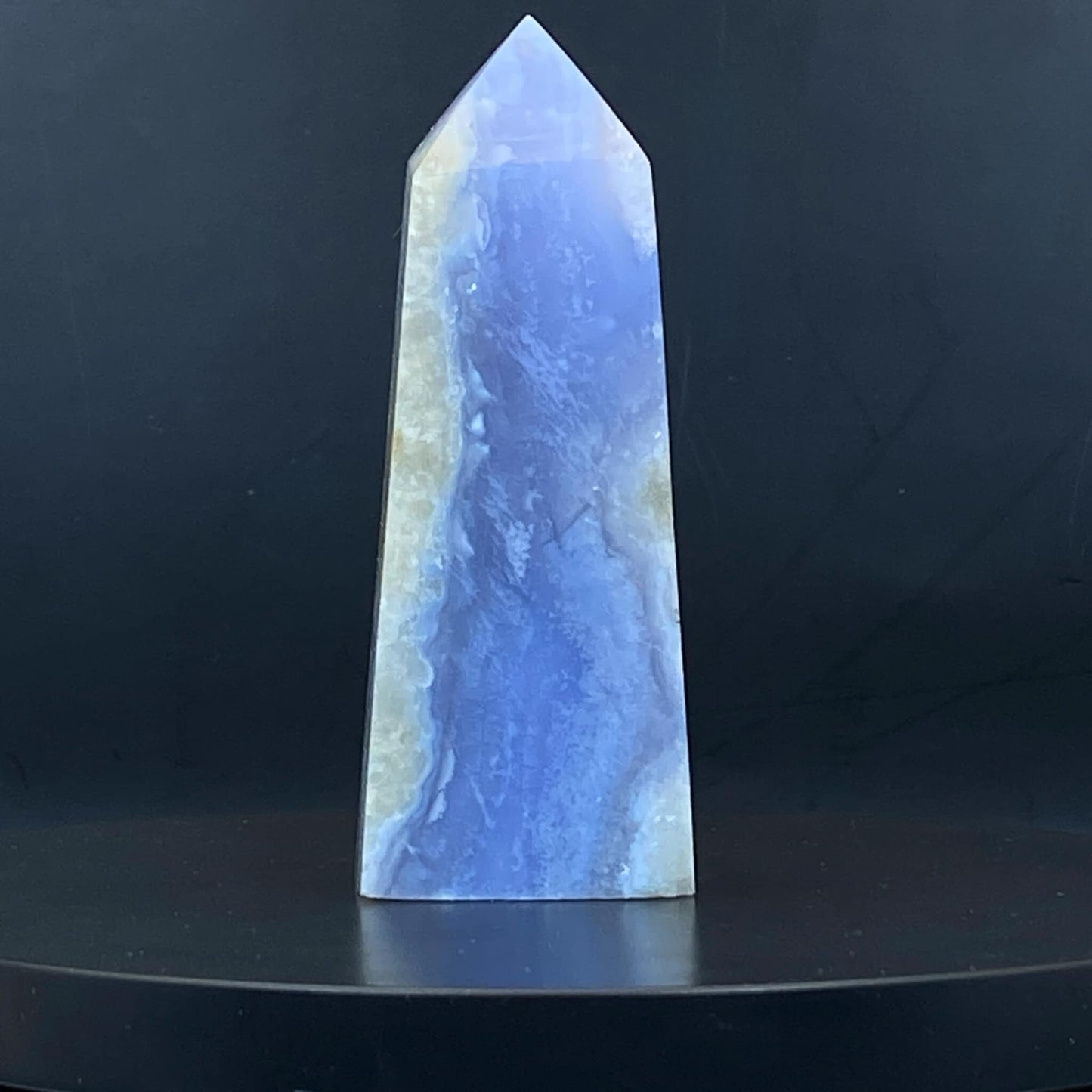 Blue Lace Agate Point #15