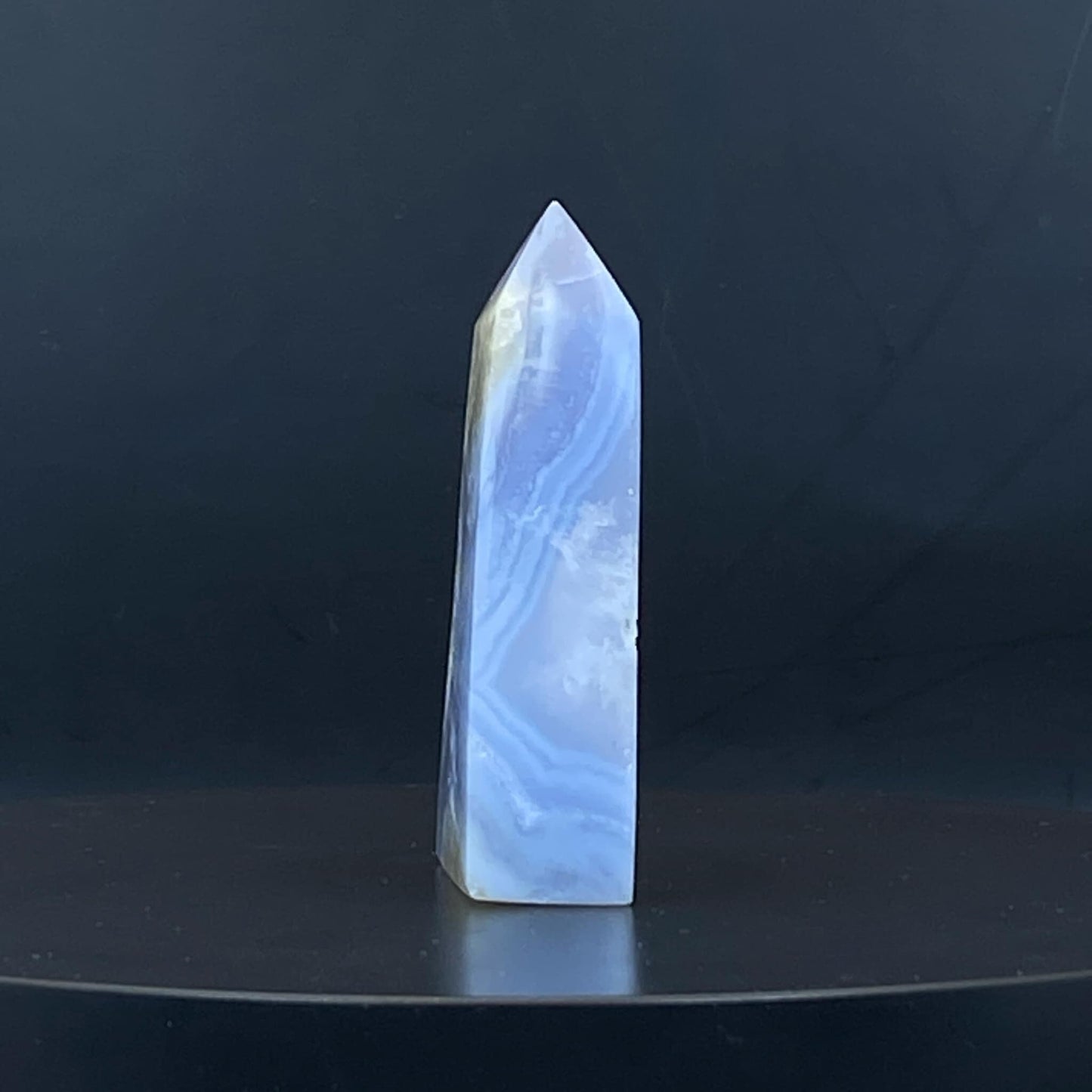 Blue Lace Agate Point #7