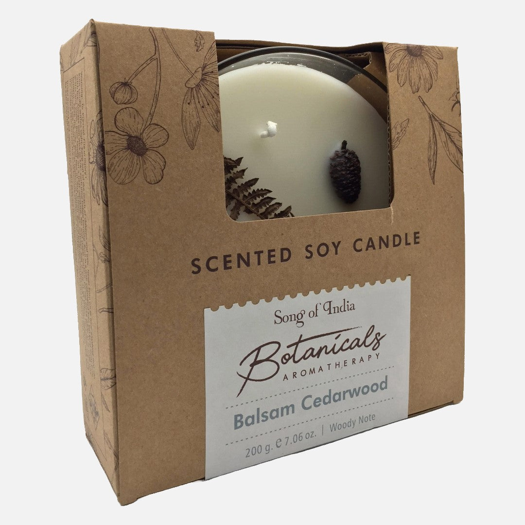 Botanicals Aromatherapy Candle - Balsam Cedarwood