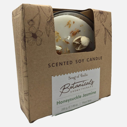 Botanicals Aromatherapy Candle - Honeysuckle Jasmine