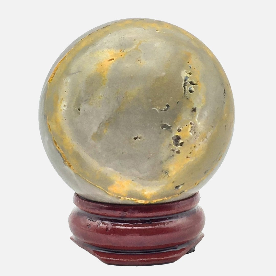 Bumblebee Jasper Sphere #1