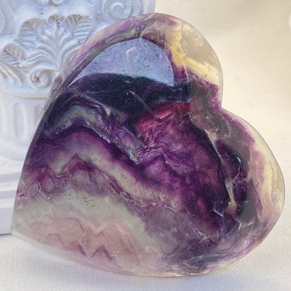 Candy Fluorite Heart Bowl #2