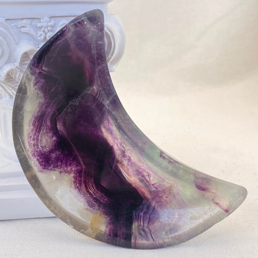 Candy Fluorite Moon Bowl