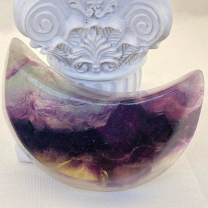 Candy Fluorite Moon Bowl