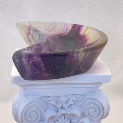 Candy Fluorite Moon Bowl