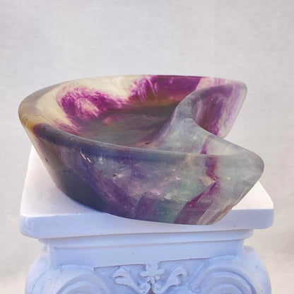 Candy Fluorite Moon Bowl