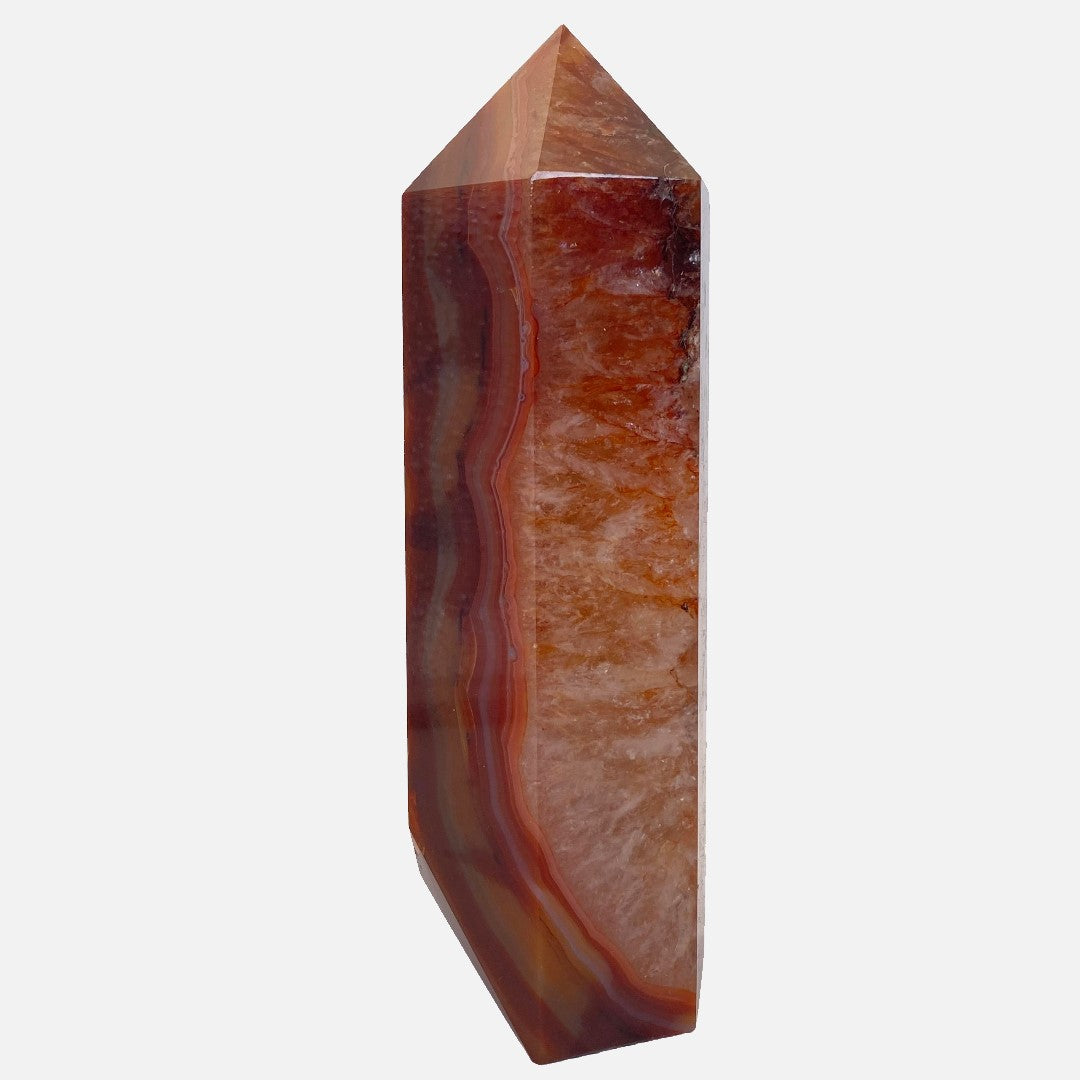 HUGE Carnelian Tower - 16.3cm