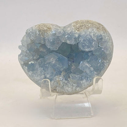 Celestite Heart Cluster #2