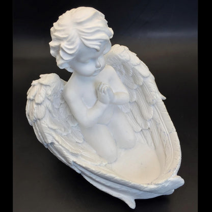 Praying Cherub Sphere Stand