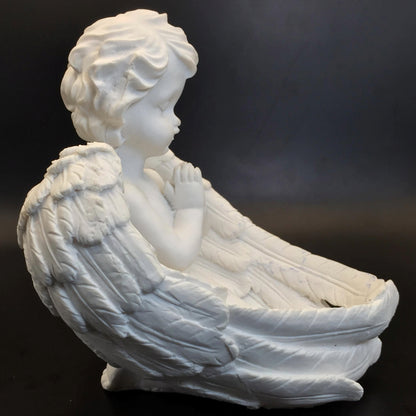 Praying Cherub Sphere Stand