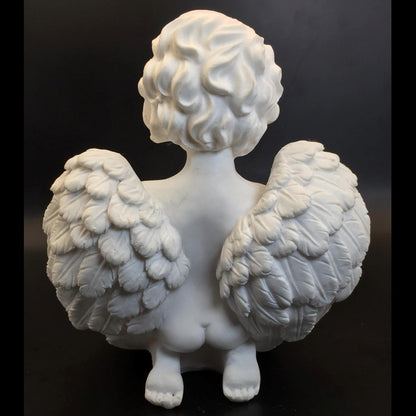 Praying Cherub Sphere Stand