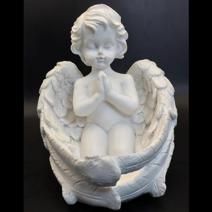 Praying Cherub Sphere Stand