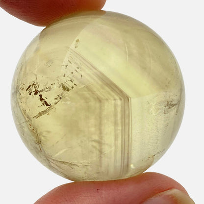 High-Grade Citrine Phantom Sphere #2 - Small