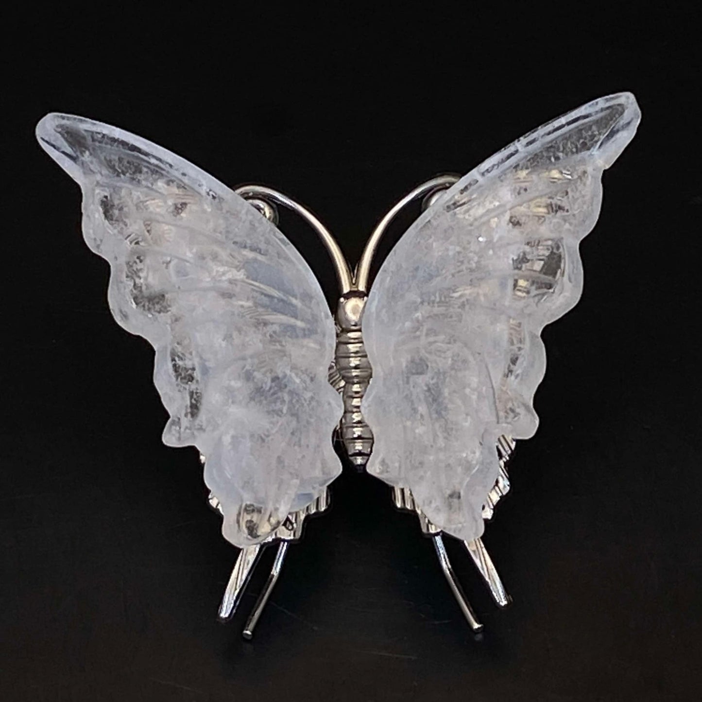 Clear Quartz Butterfly