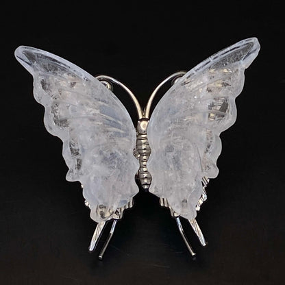 Clear Quartz Butterfly