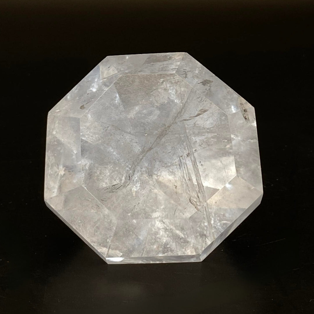 Clear Quartz Diamond with FREE Stand!